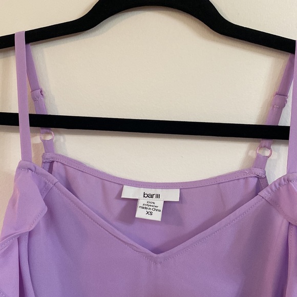 Bar lll Ruffle Side Strap Top Size XS - Picture 3 of 7